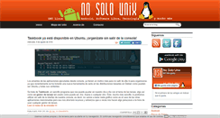 Desktop Screenshot of nosolounix.com